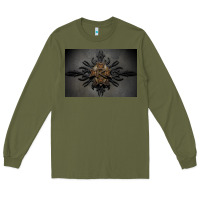 Army Green kamelot Long Sleeve Tee - linhVisuals