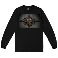 Black kamelot Long Sleeve Tee - linhVisuals