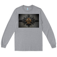 Heather Grey kamelot Long Sleeve Tee - linhVisuals