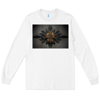White kamelot Long Sleeve Tee - linhVisuals