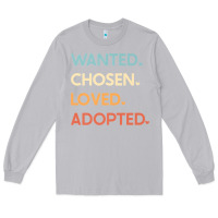 Moon Dust adoption day announcement   wanted chosen loved adopted premium t shir Long Sleeve Tee - linhVisuals