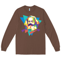 Chestnut karl marx get vintage Long Sleeve Tee - linhVisuals