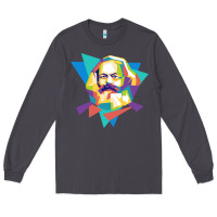 Smoke karl marx get vintage Long Sleeve Tee - linhVisuals