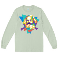 Matcha karl marx get vintage Long Sleeve Tee - linhVisuals