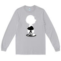 Moon Dust peanuts shadow silhouette Long Sleeve Tee - linhVisuals