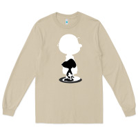 Mushroom peanuts shadow silhouette Long Sleeve Tee - linhVisuals