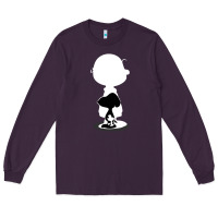 Peanuts Shadow Silhouette Long Sleeve Tee | Teevron