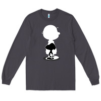 Smoke peanuts shadow silhouette Long Sleeve Tee - linhVisuals