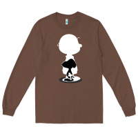 Chestnut peanuts shadow silhouette Long Sleeve Tee - linhVisuals