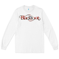 White blackfoot Long Sleeve Tee - linhVisuals