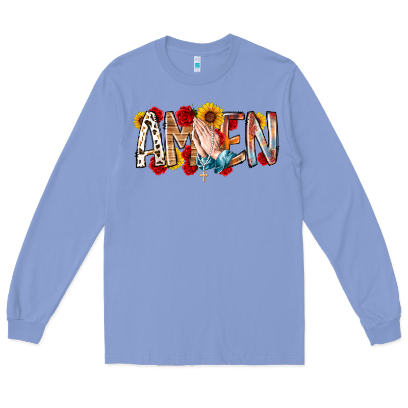 Amen Long Sleeve Tee by RacoonDesign | Teevron