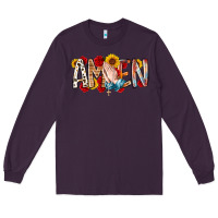 Plum amen Long Sleeve Tee - RacoonDesign