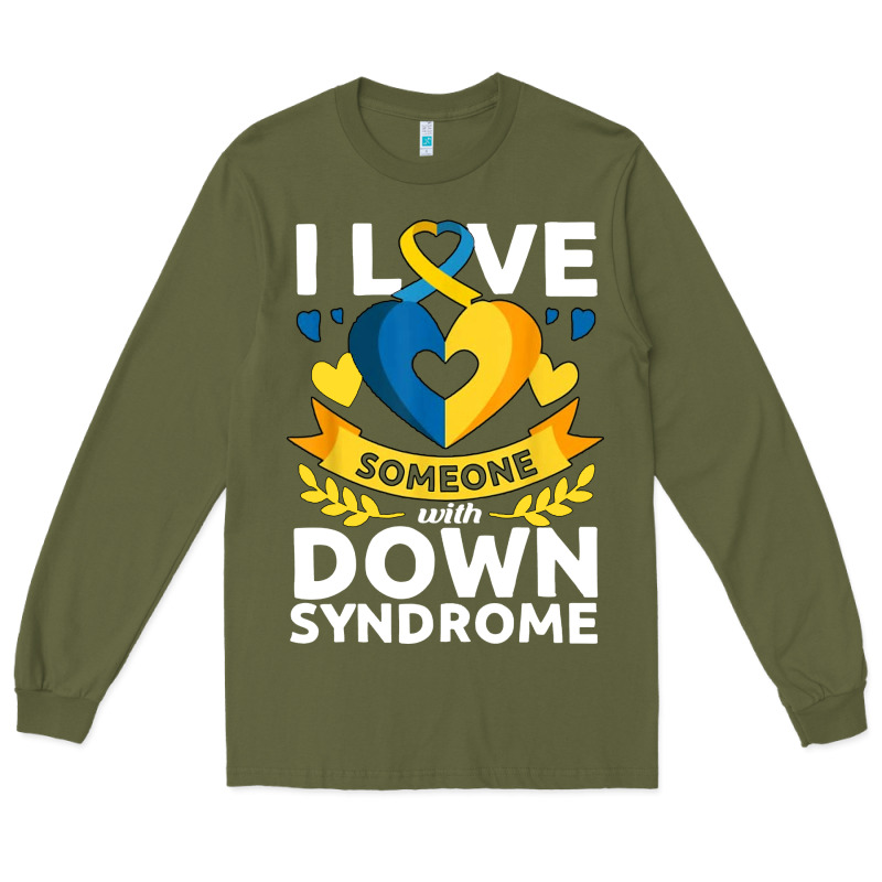Down Syndrome Awareness Month Special Needs Love Long Sleeve Tee by linhVisuals | Teevron
