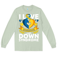 Matcha down syndrome awareness month special needs love Long Sleeve Tee - linhVisuals