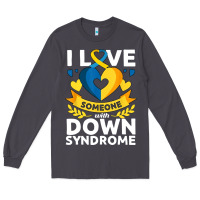Smoke down syndrome awareness month special needs love Long Sleeve Tee - linhVisuals