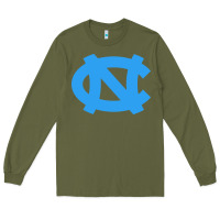 Army Green north carolina Long Sleeve Tee - linhVisuals