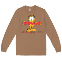 Toasted Coconut garfiel Long Sleeve Tee - linhVisuals