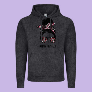 Hair Hustler Vintage Hoodie Designed By Sublimationcraftshop