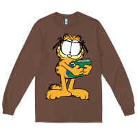 Chestnut garfiel Long Sleeve Tee - linhVisuals