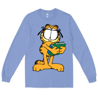 Colony Blue garfiel Long Sleeve Tee - linhVisuals