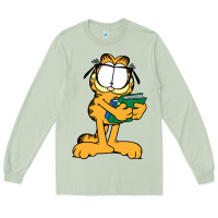 Matcha garfiel Long Sleeve Tee - linhVisuals
