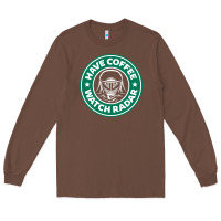 Chestnut have coffee, watch radar new Long Sleeve Tee - linhVisuals