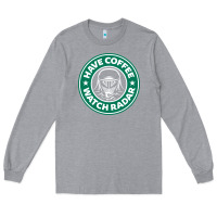 Heather Grey have coffee, watch radar new Long Sleeve Tee - linhVisuals