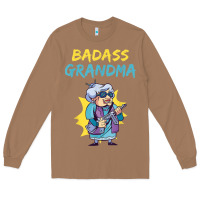 Toasted Coconut badass grandma family mother grandma t shirt Long Sleeve Tee - linhVisuals