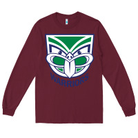 Burgundy suitable-new-zealand-warriors-pen Long Sleeve Tee - linhVisuals