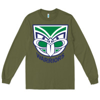 Army Green suitable-new-zealand-warriors-pen Long Sleeve Tee - linhVisuals