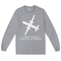 Heather Grey sky king Long Sleeve Tee - linhVisuals
