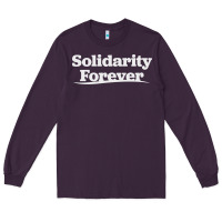 Plum solidarity forever Long Sleeve Tee - linhVisuals