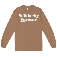 Toasted Coconut solidarity forever Long Sleeve Tee - linhVisuals