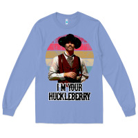 Colony Blue i'm your huckleberry Long Sleeve Tee - linhVisuals