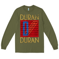 Army Green Dürän dürän 01 Long Sleeve Tee - linhVisuals