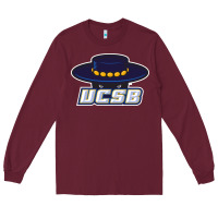 Burgundy uc santa barbara gauchos Long Sleeve Tee - linhVisuals