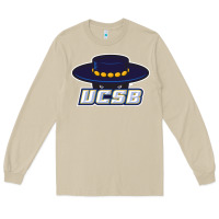 Mushroom uc santa barbara gauchos Long Sleeve Tee - linhVisuals