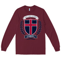 Burgundy db Long Sleeve Tee - linhVisuals