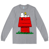 Heather Grey the doghouse Long Sleeve Tee - linhVisuals