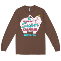 Chestnut pink elephant car wash Long Sleeve Tee - linhVisuals