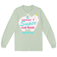 Matcha pink elephant car wash Long Sleeve Tee - linhVisuals
