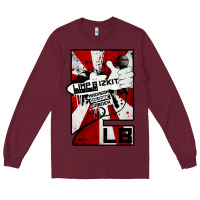 Burgundy limp bizkit 23 Long Sleeve Tee - linhVisuals