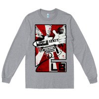 Heather Grey limp bizkit 23 Long Sleeve Tee - linhVisuals