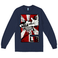 Navy limp bizkit 23 Long Sleeve Tee - linhVisuals