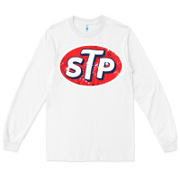 White stp Long Sleeve Tee - linhVisuals