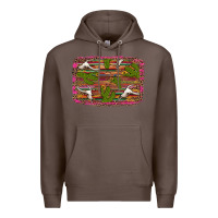 Coffee cinco de mayo bullskull and cactus Premium Hoodie - Artiststas