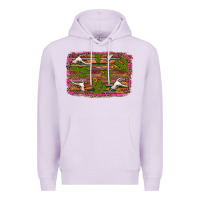 Lilac cinco de mayo bullskull and cactus Premium Hoodie - Artiststas