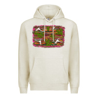 Oatmeal Heather cinco de mayo bullskull and cactus Premium Hoodie - Artiststas