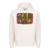Pale Pink cinco de mayo bullskull and cactus Premium Hoodie - Artiststas