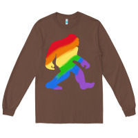 Chestnut bigfoot t  shirt rainbow bigfoot t  shirt Long Sleeve Tee - linhVisuals